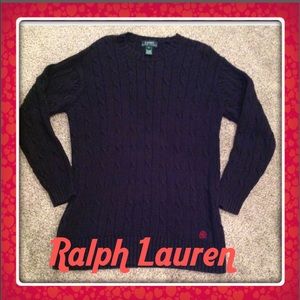 Lauren Ralph Lauren Navy Sweater